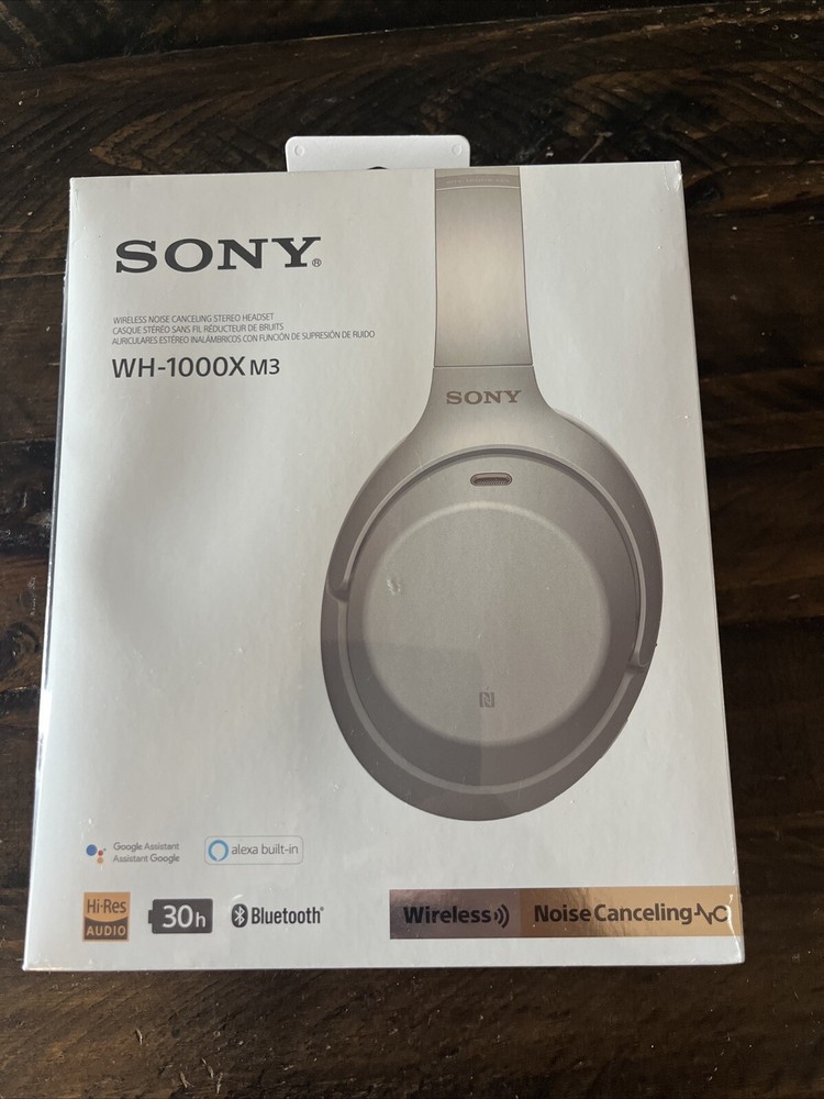 Sony WH-1000xm3/S Wireless Noise Canceling Overhead Headphones - Silver