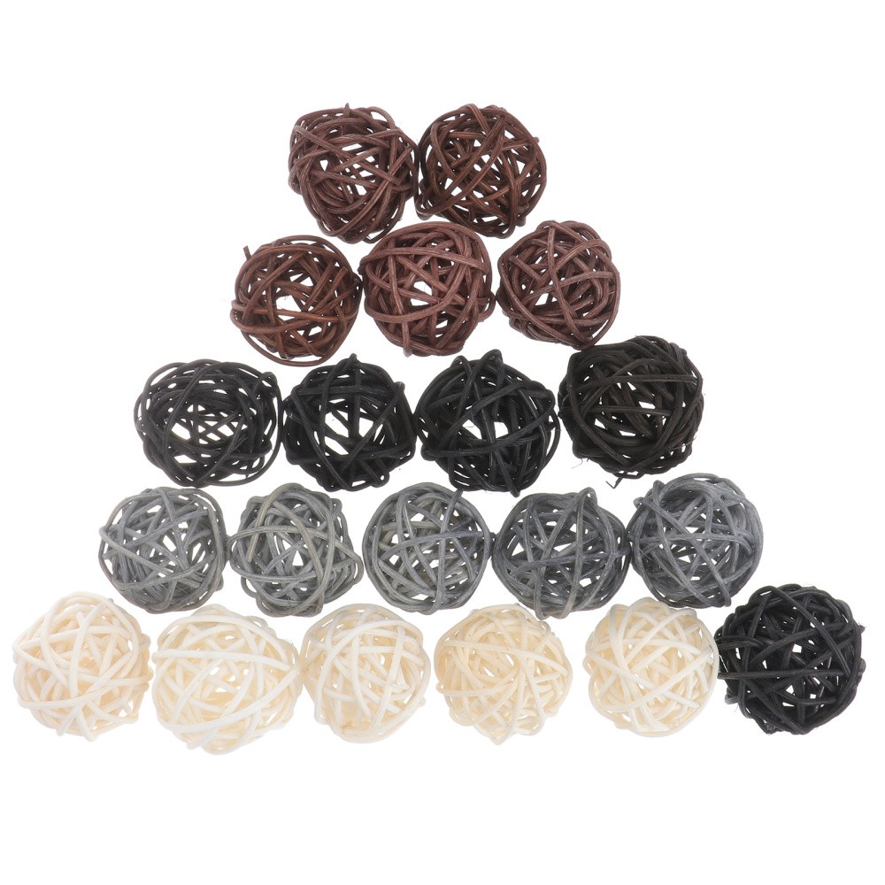 20-Piece Christmas Ball Ornament Set - Decorative Holiday Spheres