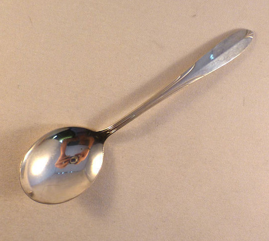 OVERTURE- NATIONAL STERLING CREAM SOUP SPOON