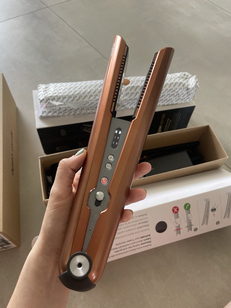 Dyson Corrale Nickel Copper Cordless Hair Straightener