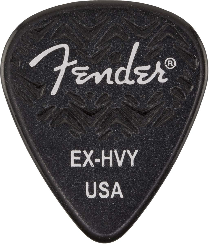 Fender Guitar Picks Set of 12 Premium Plectrums for Electric Acoustic Guitars