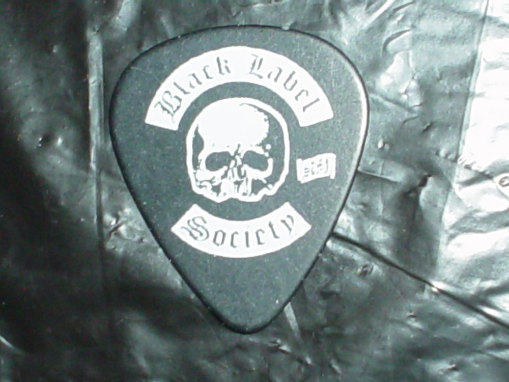 BLACK LABEL SOCIETY Zakk Wylde BLS GUITAR PICK Ozzy Osbourne
