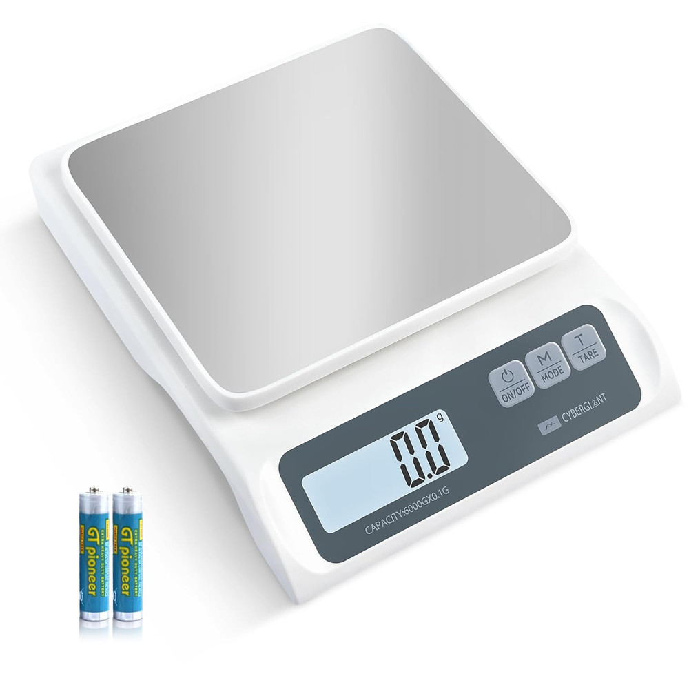 13Lb/0.1G Precision Digital Food Scale for Kitchen Meal Prep and Baking Espresso