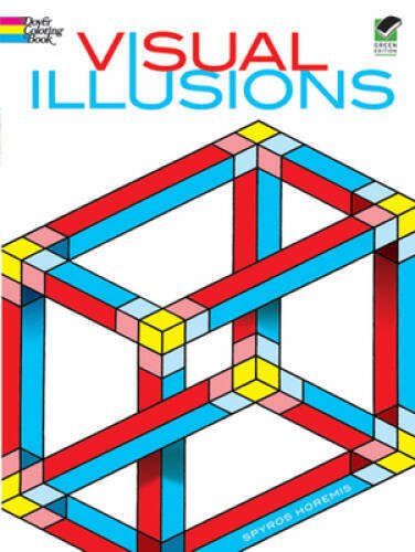 Visual Illusions Coloring Book (Dover Design Coloring Books) - Paperback - GOOD-image