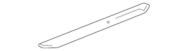 Genuine GM Front Driver Side Door Sill Trim Plate 22923697