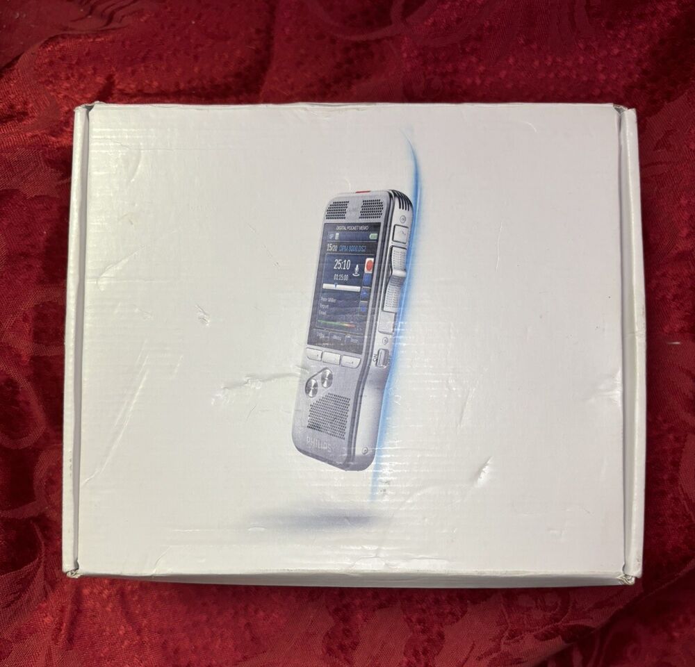 Philips DPM-8000 Professional Digital Pocket Memo DPM8000, Voice Recorder - NEW