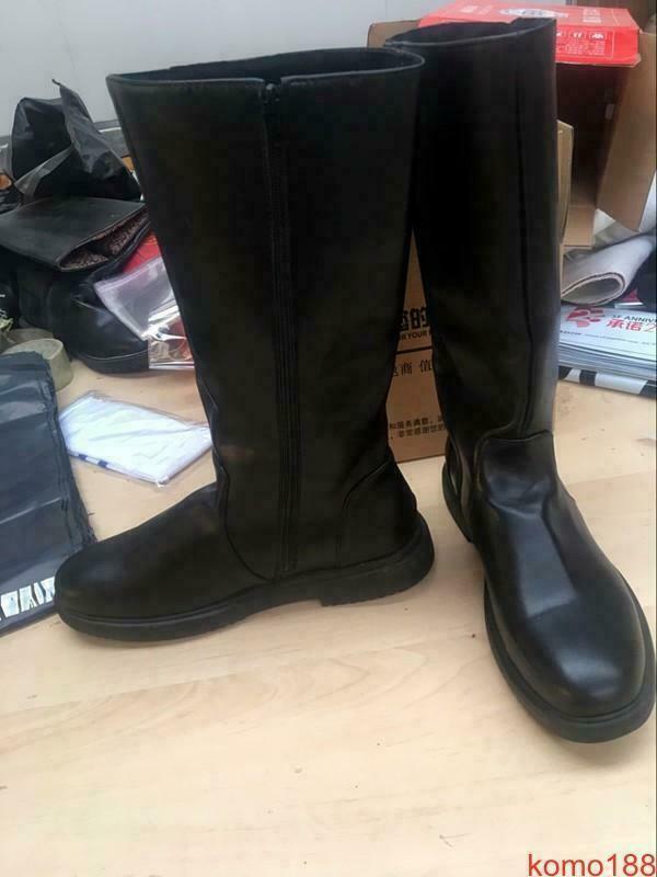 Men's Military Side Zip Combat Boots – Tactical Knight Riding Thigh Boots