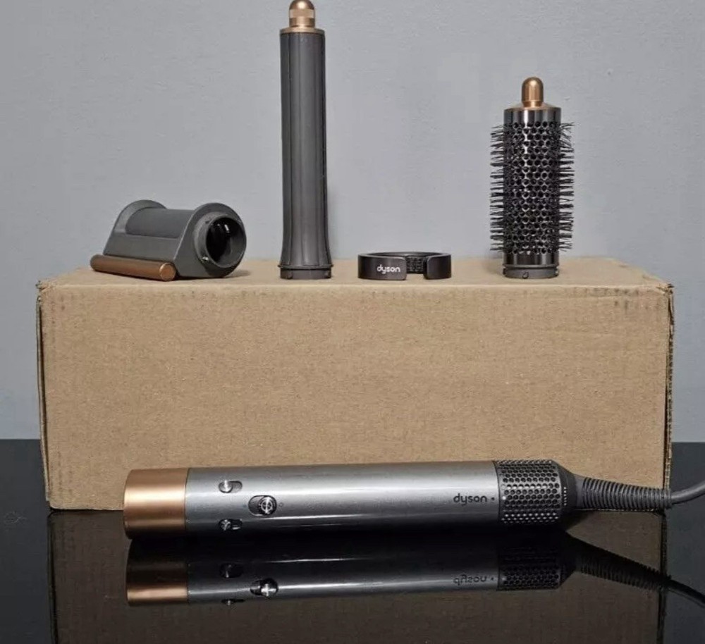 Dyson Airwrap Multi-Styler Long in Nickel Copper for Effortless Styling