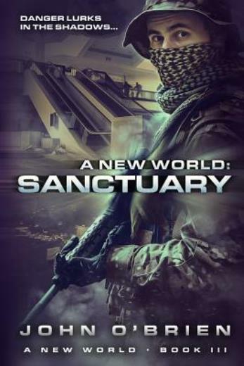 New World Sanctuary by John OBrien 2012 Trade Paperback Post-Apocalyptic Thriller