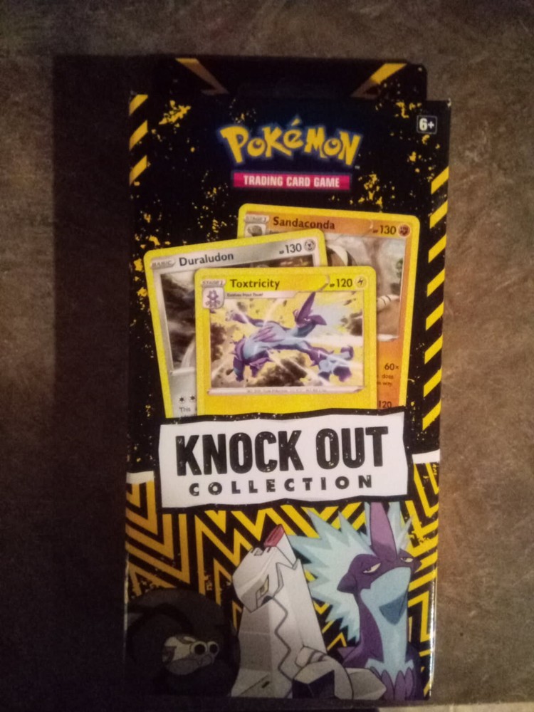 2022 Pokemon - Knockout Collection: Toxtricity [3 Foils, 2 Packs, 1 Coin] (NEW)