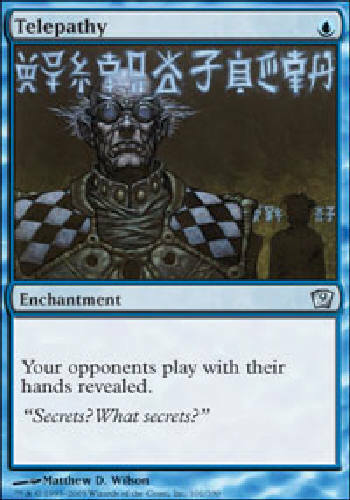 TELEPATHY X4 4 4X 9th Edition MTG Magic the Gathering Cards DJMagic