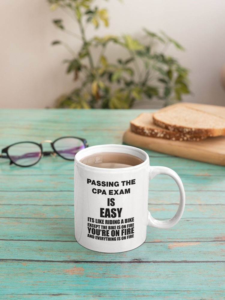 Funny Accountant Coffee Mug Passing The Cpa Exam Is Easy Certified Public