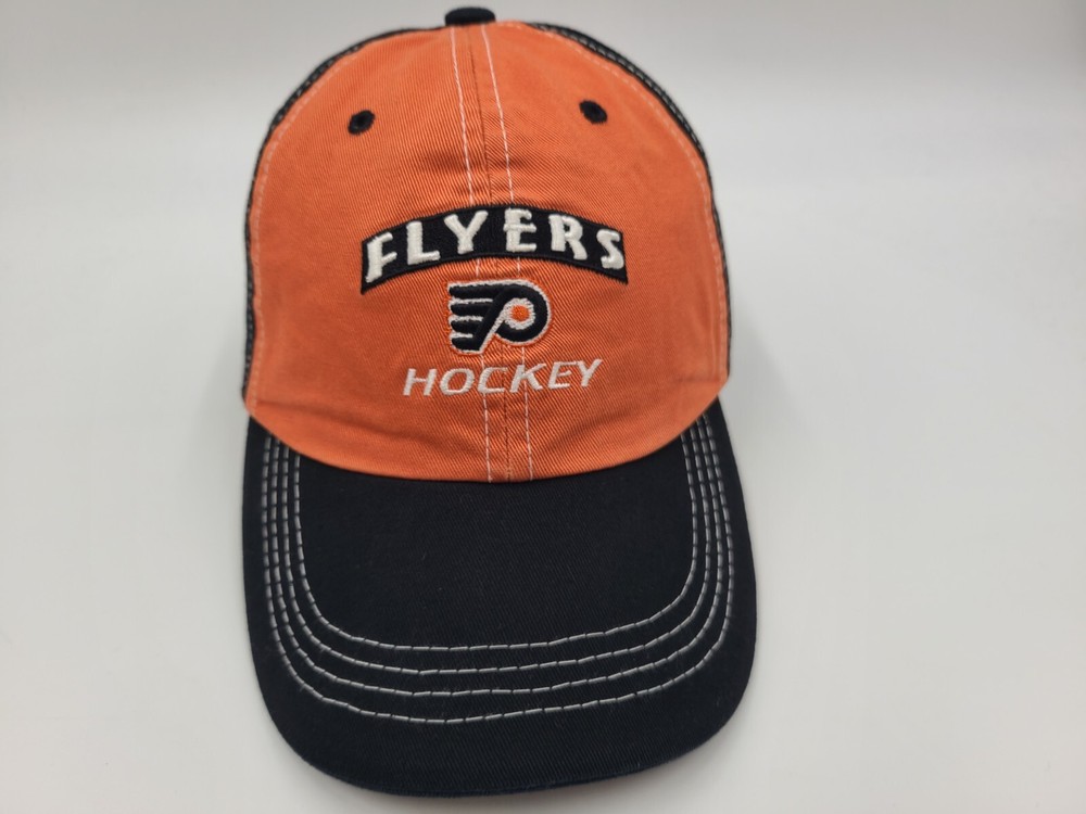 Philadelphia Flyers Zephyr Adjustable Hat Cap Men Women NHL Hockey Orange Black