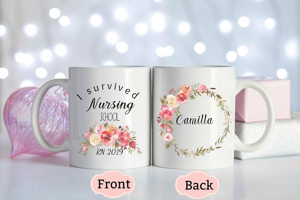 Personalized Nurse Graduation Gift College Graduation Gift Custom Graduation Mug