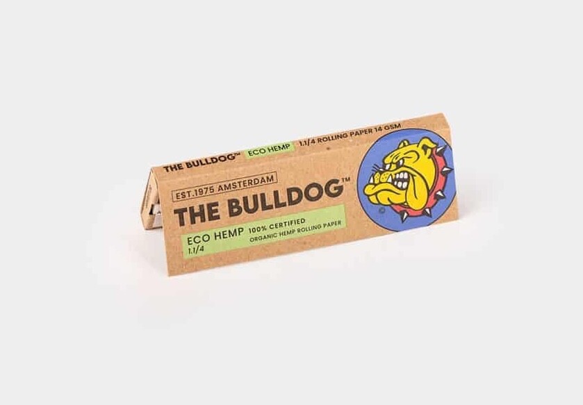 6-Pack 1¼ Organic Hemp Rolling Papers by The Bulldog Amsterdam