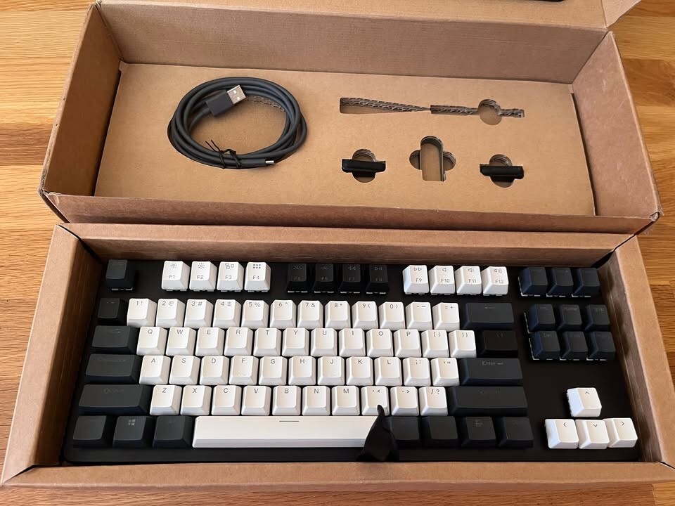 Drop CTRL TKL Mechanical Keyboard - White (Hot-Swappable, USB-C)