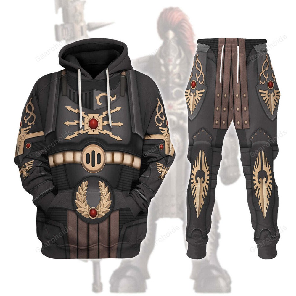Adeptus Custodes Warders of Rython Vaults Cosplay Hoodie