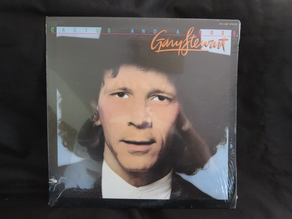 GARY STEWART, Cactus And A Rose USA New Sealed Old Stock LP