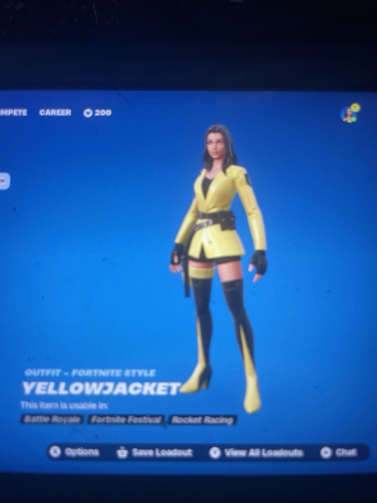 YELLOW JACKET (OG SKIN!!)