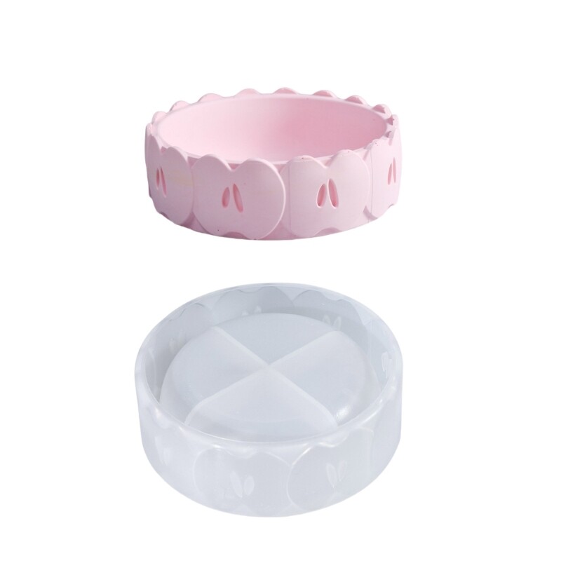 Sturdy Silicone Resin Mold for Fruit-Inspired Jewelry Trays