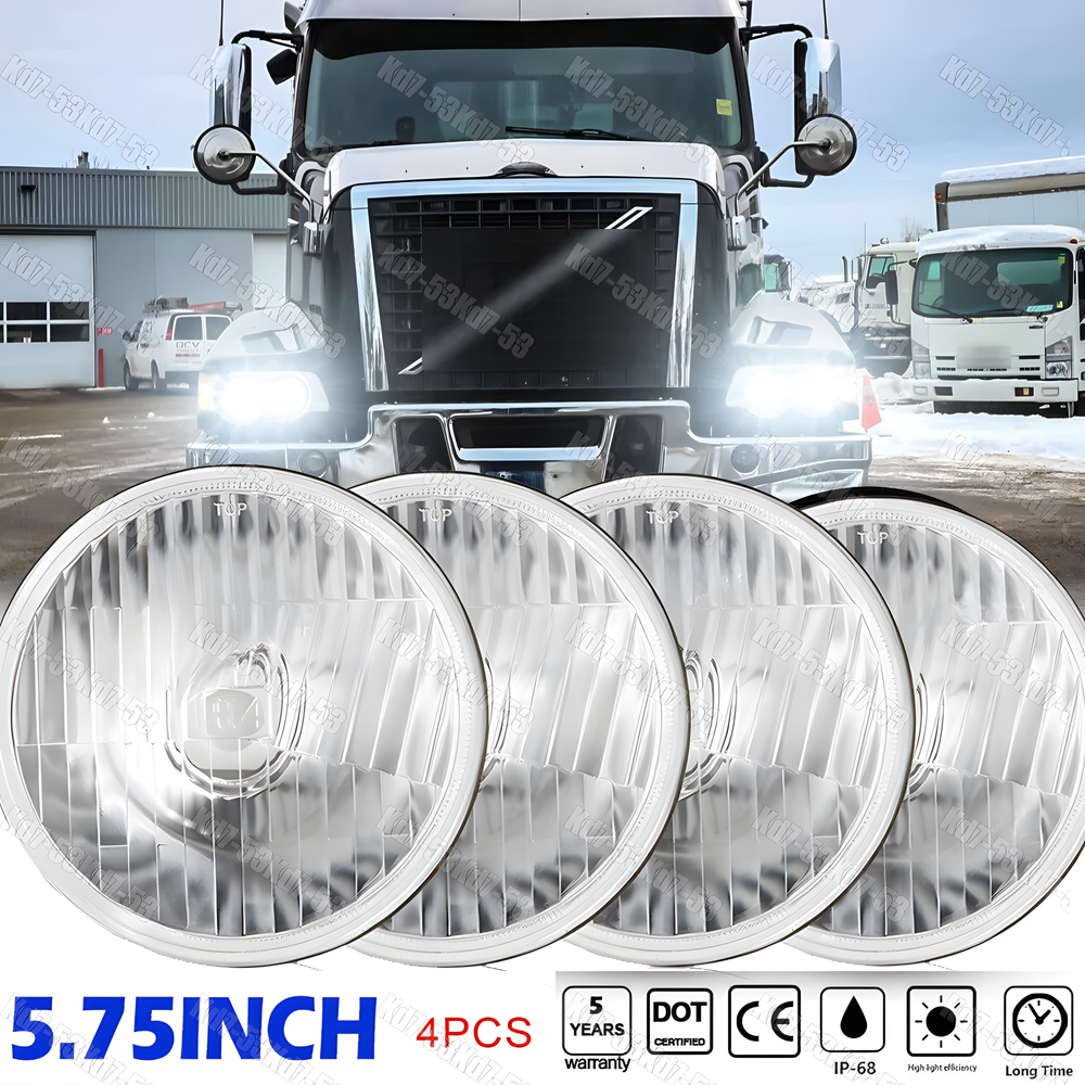 Volvo VHD 2001-2019 5.75 Inch LED Projector Headlight Kit 4x