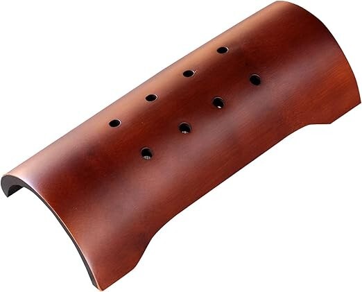 Bamboo Neck Pillow Small Size for Shoulder Stiffness Relief Made in Japan