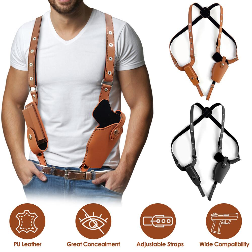 Tactical Adjustable Shoulder Holster for Concealed Carry Pistols