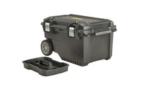 Stanley 90L Black Polypropylene Tool Box with Heavy-Duty Hinges FMST1-73601