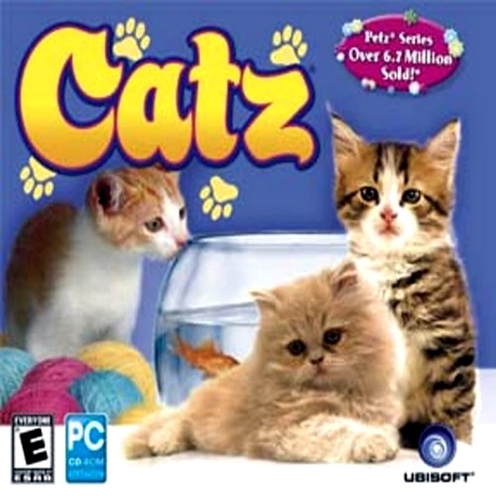 Catz Petz Series Pet Care Simulator Game for PC Sealed New