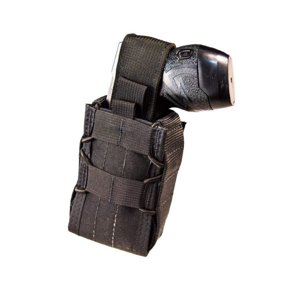 - Stun Taco Holster, Fits X26 and X2 Tasers, Black