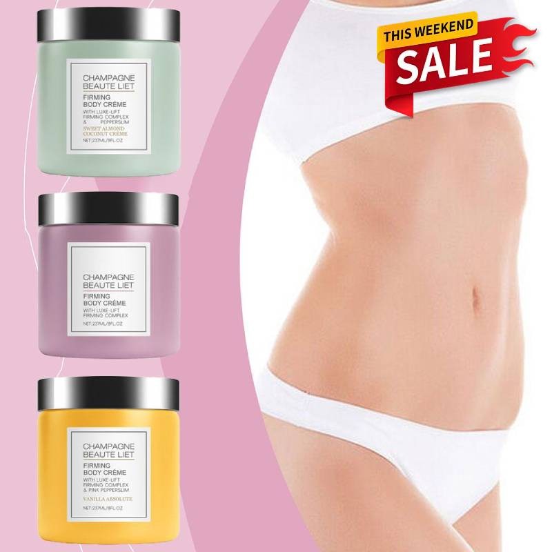 Beaute Champagne Firming Body Cream with Pumpkin Latte 237ml for Lifted Beauty