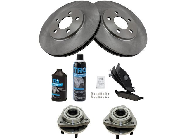 Front Brake Pad and Rotor and Wheel Hub Kit fits Sebring 1996-2000 41CBXT