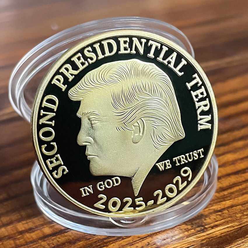 Commemorative Coin Take America Back 2025-2029 President Donald Trump 2024