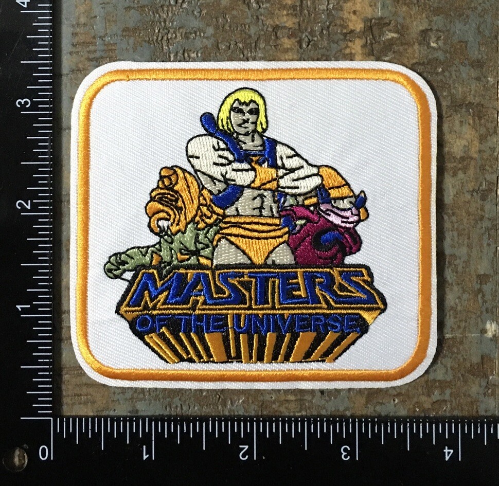 He-Man Orko Battle Cat MOTU Embroidered Iron-On Patch Masters of the Universe  