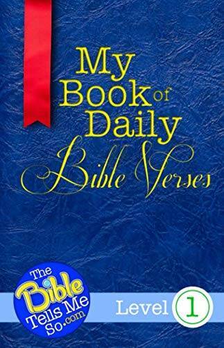Daily Bible Verses Book - Level 1 Paperback - Good Condition