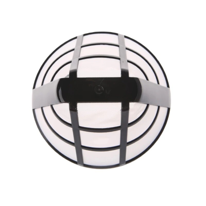 1pc Reusable Black Cup-Style Coffee Filter Basket for Machines  