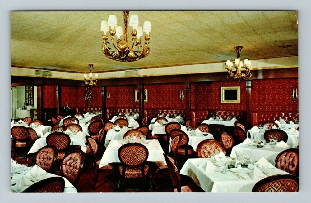 Santa Fe NM-New Mexico, Burro Alley Plaza, The Palace, Vintage Postcard