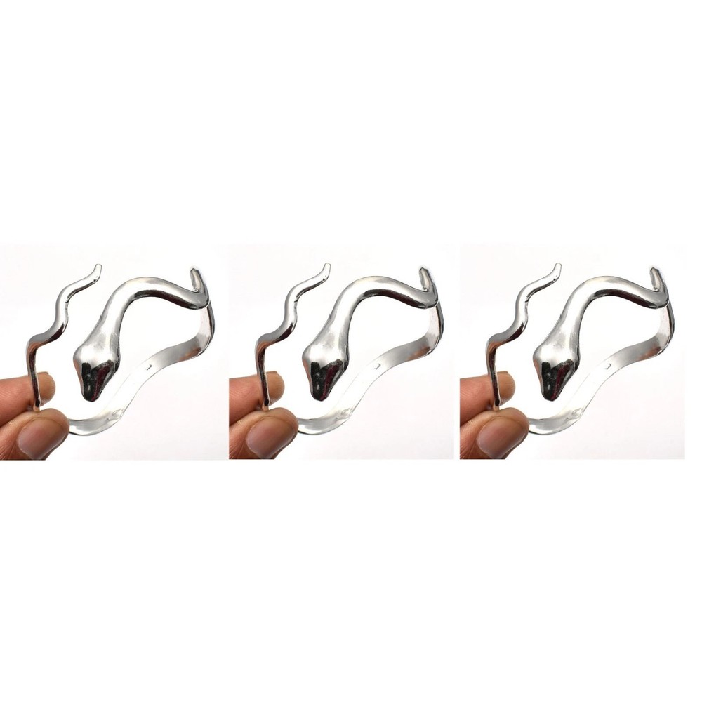 Beautiful Snake Vintage 3 Pcs Ethnic Handmade Lot Jewelry Bangle Lot-2652