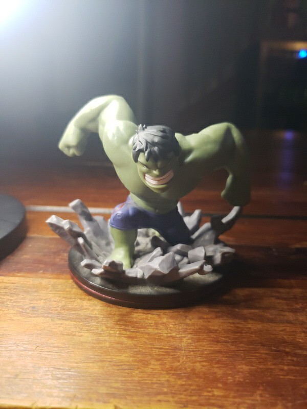 The Incredible Hulk 3” QFig Figurine 2016 Marvel Avengers Age of Ultron OOB