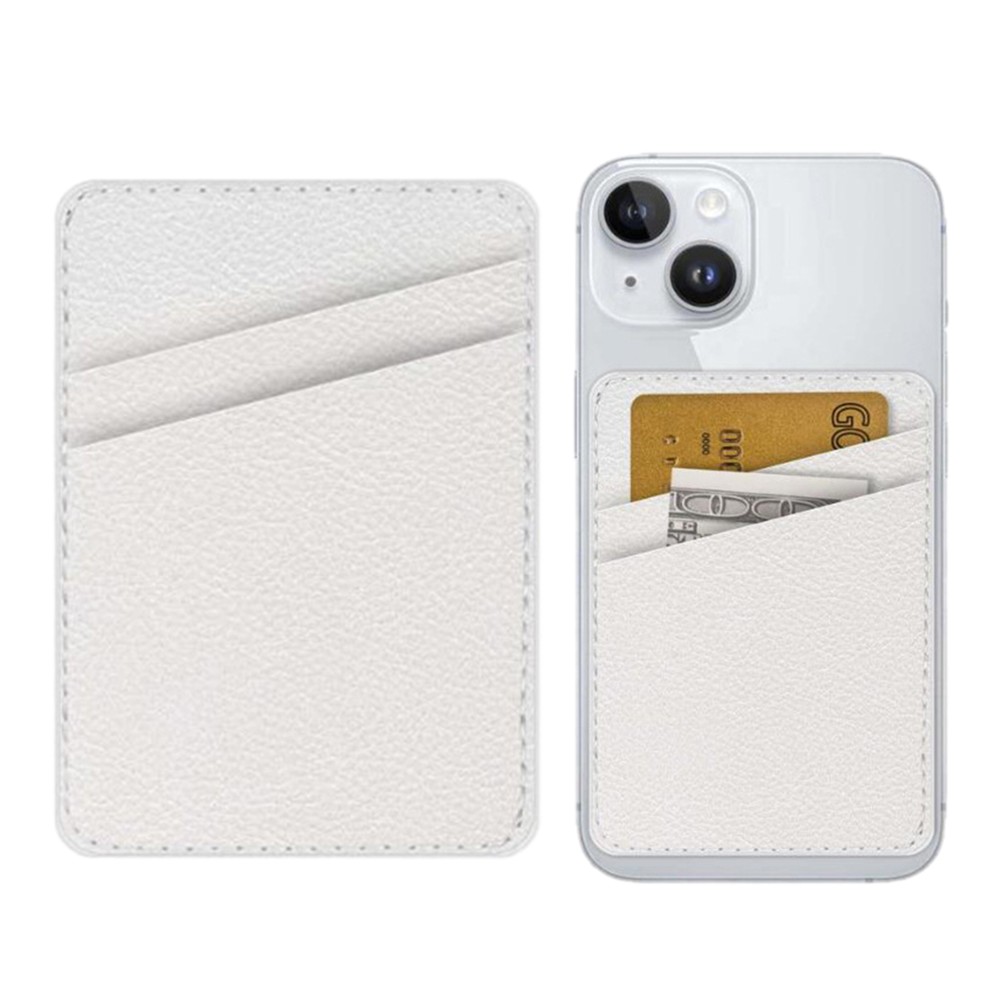 Stick-On Phone Wallet for Credit Cards – Adhesive Card Holder Pouch-image