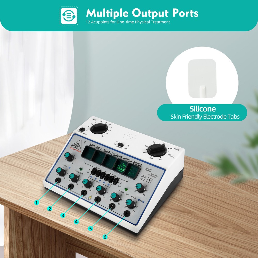 Electro Acupuncture Stimulator Therapy 6 Channel Acupuncture Machine