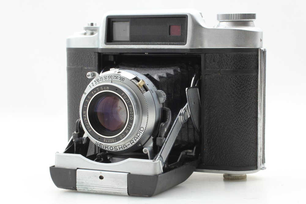 Near MINT Fuji Super Fujica 6 6x6 Medium Format Film Camera Japan