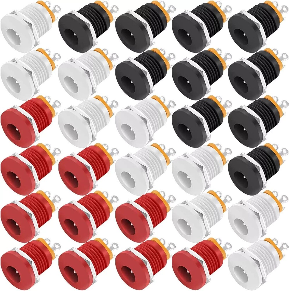 2.1mm Dc Jack 5.5x2.1mm Female Dc Power Jack 2.1 X 5.5mm Dc Jack Connector 6v 9v