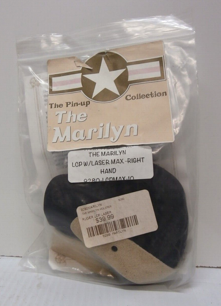 Flashbang Holster, The Marilyn Bra Holster Ruger LCP Laser Right Hand, Black