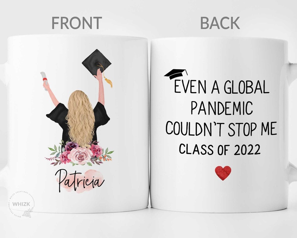 2022年のクラスへの英国の卒業ギフト パンデミック 卒業マグ パーソナライズ
