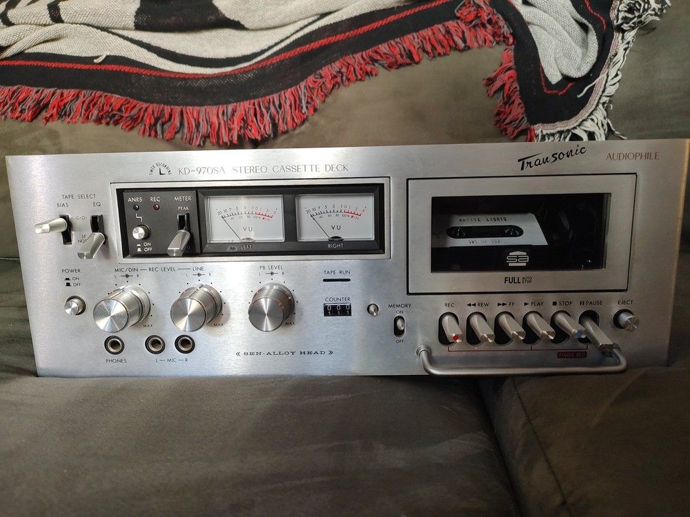 Transonic Cassette Tape Deck KD-970SA
