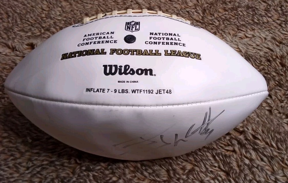 JJ Watt Houston Texans Signed Autographed Wilson NFL Football