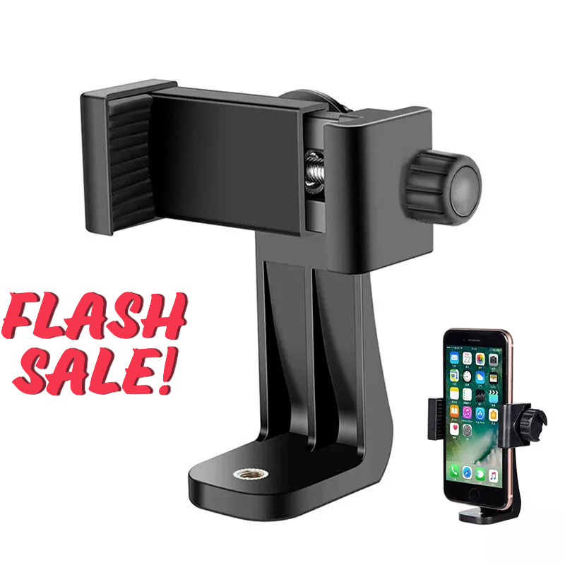 Cell Phone Tripod Adapter Holder Universal Smartphone Mount For iPhone Samsung