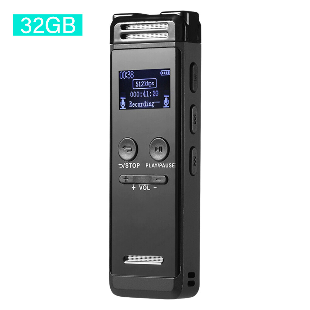 32GB Voice Activated Recorder with Password Protection Z2I9  -image