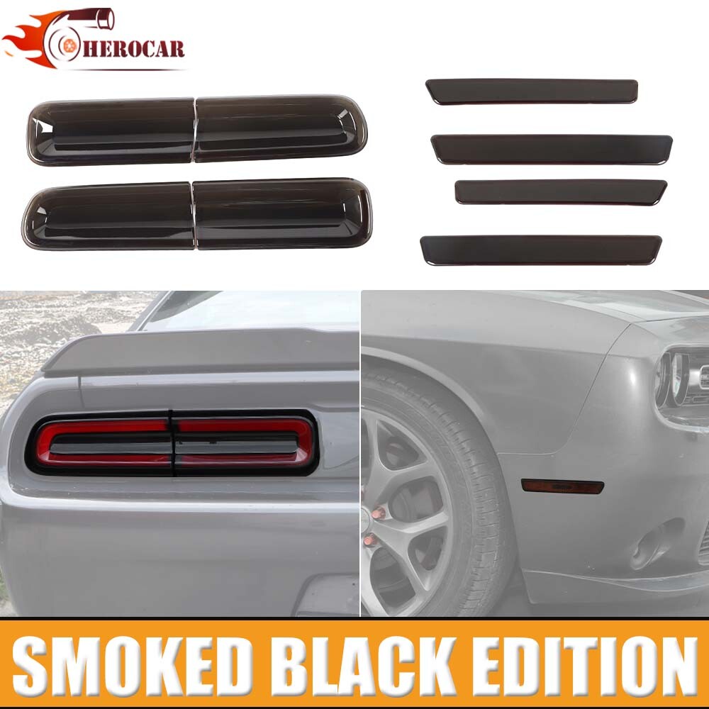 Custom Tail Light Covers & Wheel Eyebrow Trims for Dodge Challenger 2015+